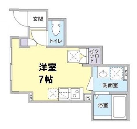 コンフォール小岩の物件間取画像